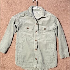 Madewell Light Sage Corduroy Jacket